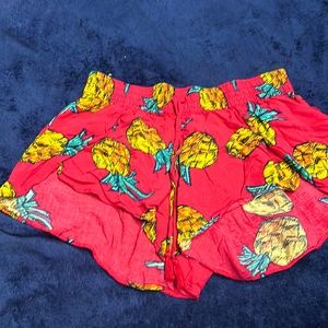 Pineapple shorts